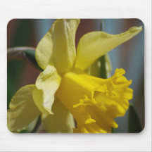 Tapete do rato amarelo do Daffodil Mousepad