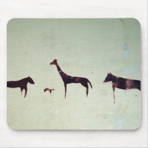 Tapete do rato animal abstrato mouse pad