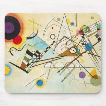 Tapete do rato da composição VIII de Kandinsky Mousepad