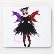 tapete do rato da fada do gótico mouse pads
