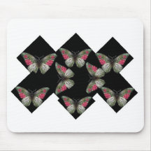 tapete do rato das borboletas mouse pad