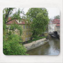 Tapete do rato de Praga bonita Mouse Pad
