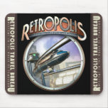 Tapete do rato do monotrilho de Retropolis Mousepad