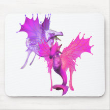 Tapete do rato dos pares do dragão mousepads