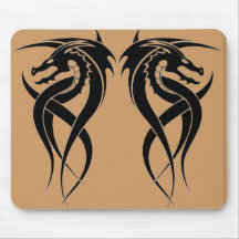 tapete do rato reverso do dragão mousepads