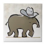 tapir do vaqueiro azulejo de cerâmica 