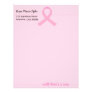 Tartan cor-de-rosa da fita modelo de papel de carta