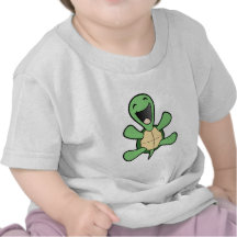 Tartaruga feliz camiseta