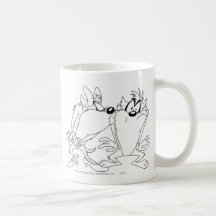 Taz e Ela-Diabo Caneca