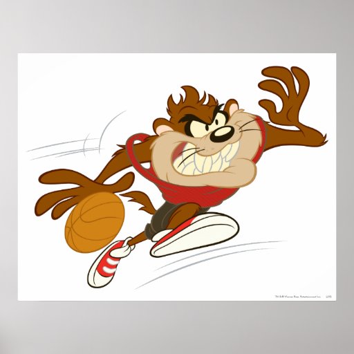Taz o ciclone pingando posters