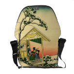 Teahouse na bolsa mensageiro de Koishikawa
