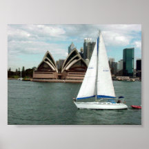 Teatro da ópera de Sydney Pôsteres