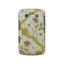 Tecido do vintage (125) capa blackberry