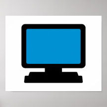 Tela de monitor posters