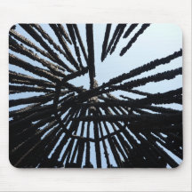 Telhado queimado mousepads