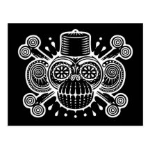 Temor Fezbeard Cartao Postal
