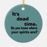 Tempo inoperante Paranormal Ornamento Para Arvores De Natal