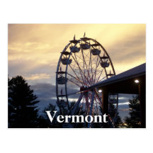 Tempo justo de Vermont Cartões Postais