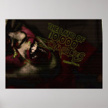 Terra de 10.000 zombis impressão
