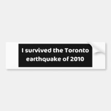 TERREMOTO Toronto Adesivo