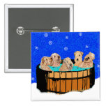 TERRIER WHEATEN NA BANHEIRA DE HIDROMASSAGEM BOTONS