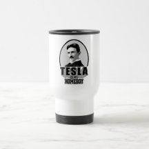 Tesla é meu ficar em casa caneca
