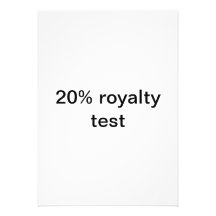 teste dos direitos de 20% convites personalizados
