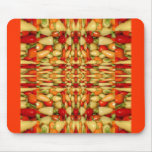 Teste padrão da repetição do abstrato dos pimentos mousepad