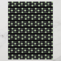 Teste padrão das colheres, com Splat verde. No pre Panfletos Personalizado
