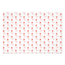Teste padrão das rosas vermelhas convite