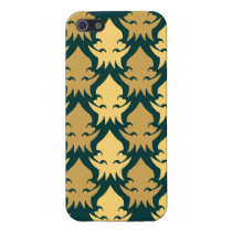 Teste padrão de Nouveau da arte abstracta iphone cases