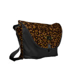Teste padrão dos animais selvagens de Jaguar - mon Bolsas Mensageiro
