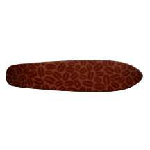 Teste padrão dos feijões de café skate boards