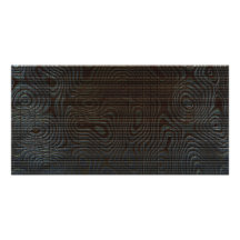 Teste padrão temperamental do abstrato da obscurid cartão com fotos personalizado