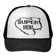 Texto Mãe-Preto super rasgado Bone