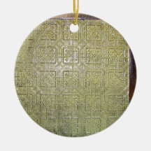 Textura antiga do assoalho de mosaico ornamento para arvores de natal