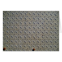 Textura do passo do metal cartão