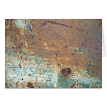 Textura oxidada riscada do metal cartões