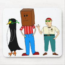 threesome mousepads