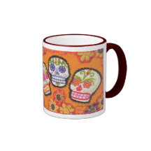 ThreeSugarSkulls Caneca