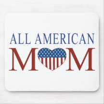 Toda a mamã americana mouse pad