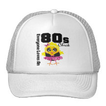 Todos ama um pintinho 80s bonés