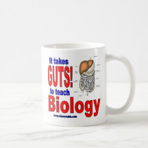 Toma a ENTRANHAS para ensinar a biologia Caneca