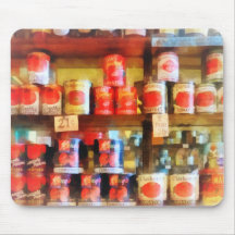 Tomates enlatados mouse pad