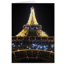 Torre Eiffel Cartão