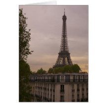 Torre Eiffel na neve Cartoes