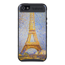 Torre Eiffel, Paris France por Seurat capa skinit