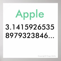 Torta de Apple Poster