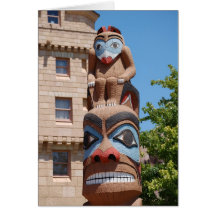 Totem pólo cartão