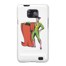 Tourada de Matador do Bullfighter Capas Para Galaxy S2